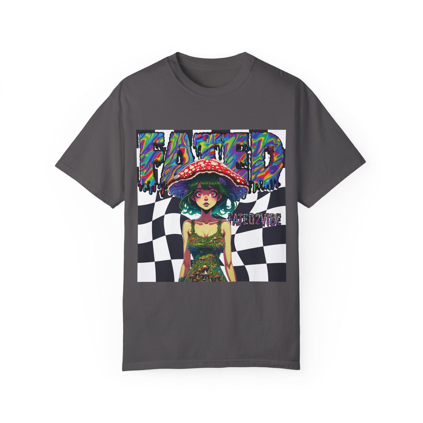 Fated2VIBE Checkered Print - Unisex T-shirt