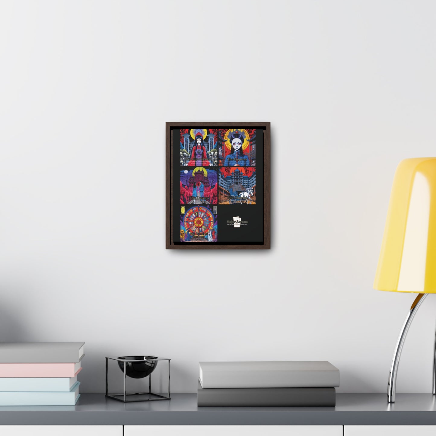 Major Arcana 2 of 4 - Framed Wall Art