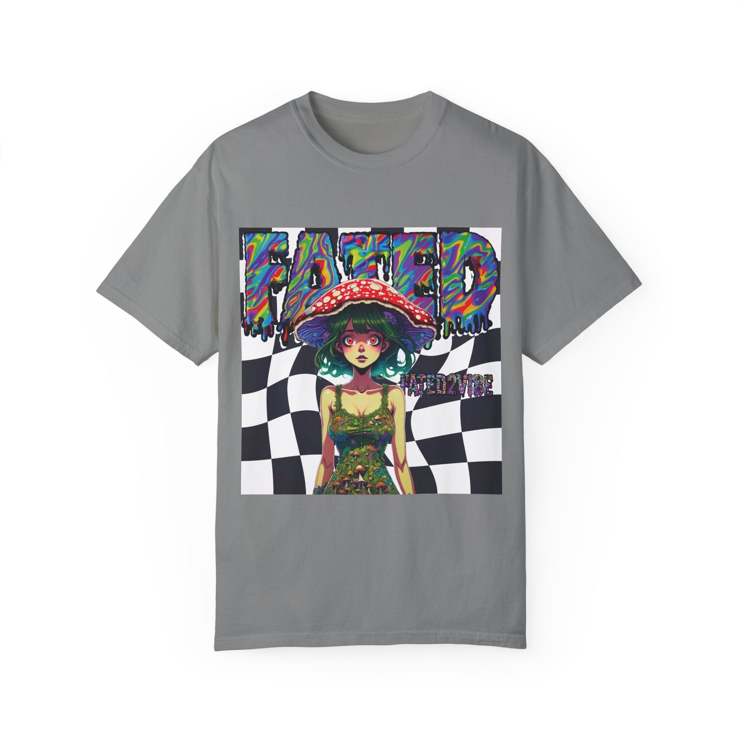 Fated2VIBE Checkered Print - Unisex T-shirt