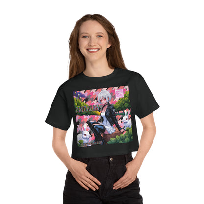 Pink Bomber Daydream Champion Cropped T-Shirt