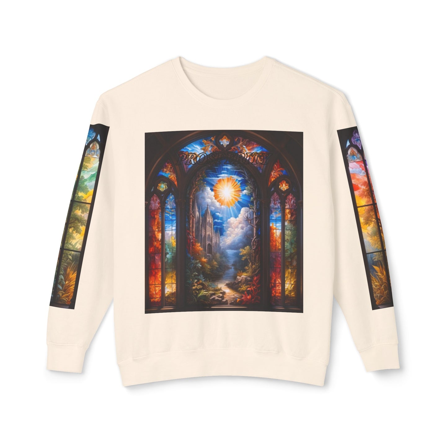 Prosperity - Divine Tragedy - Unisex Lightweight Crewneck Sweatshirt