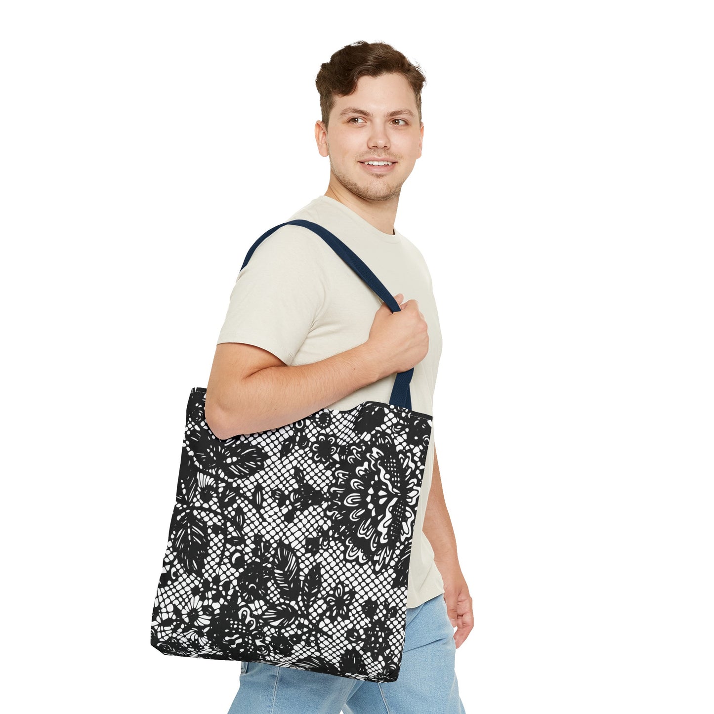 Just Flower Lace Tote Bag