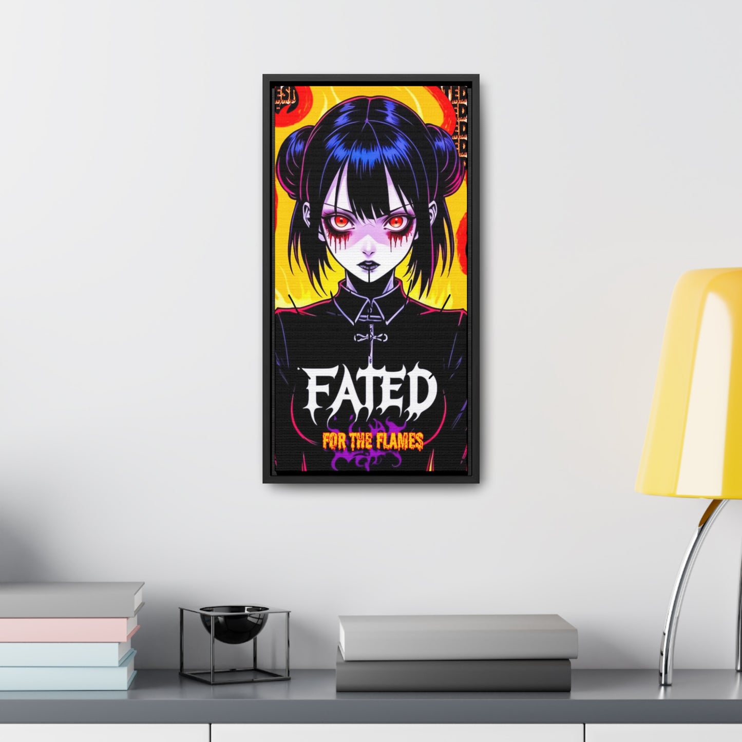 Fated For The Flames Framed Wall Art