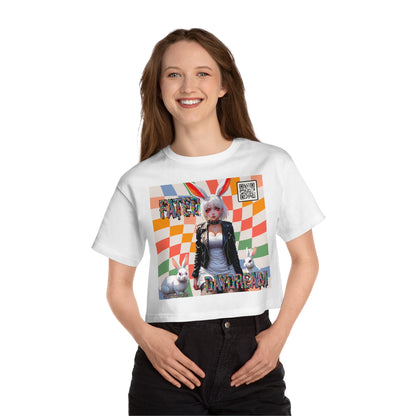 Checkered Daydream Champion Cropped T-Shirt