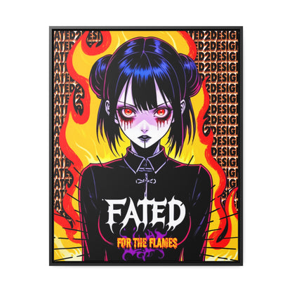 Fated For The Flames Framed Wall Art
