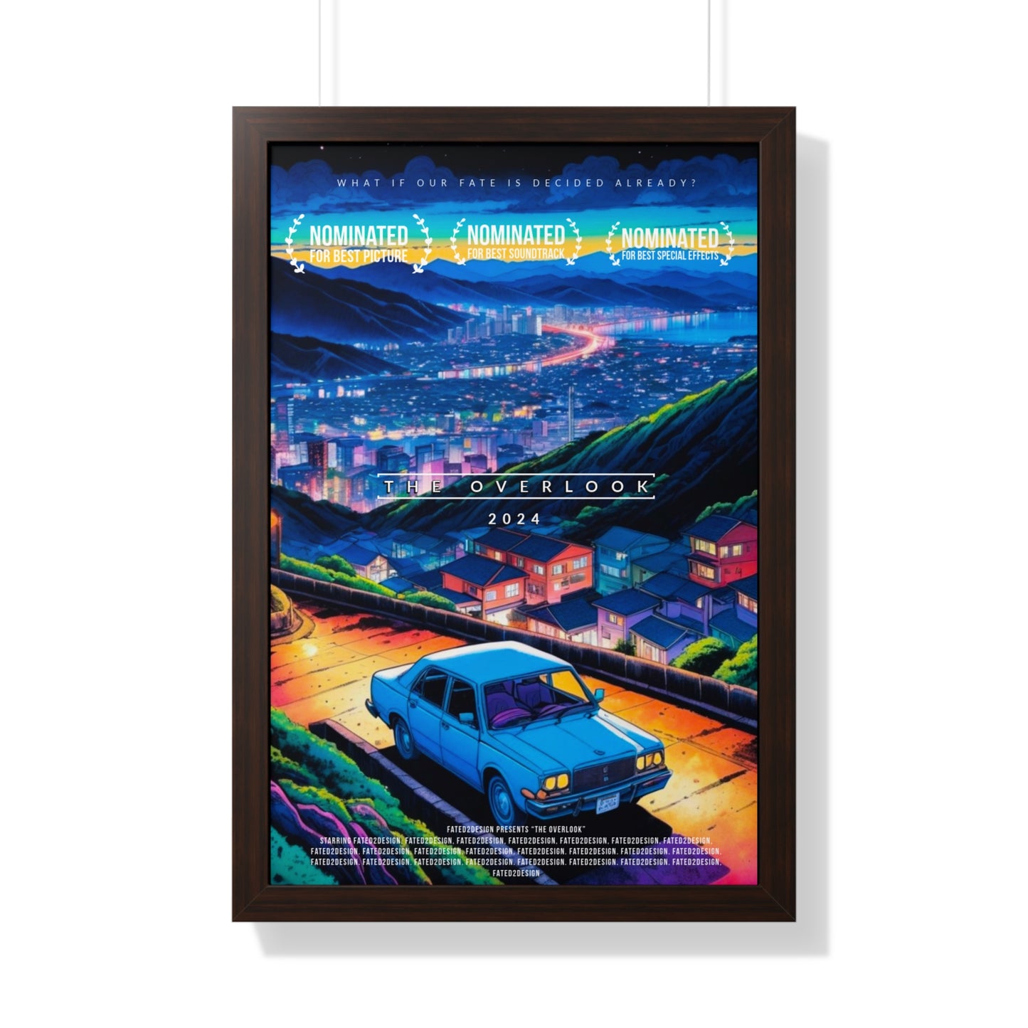 The Overlook What If Framed Vertical Poster