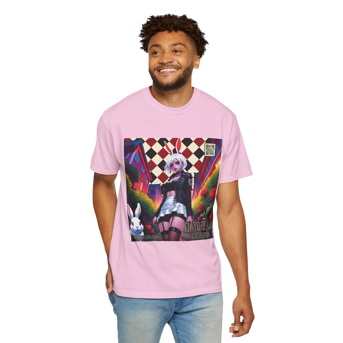 Black and Red V2 Checkered The Daydream Collection - Unisex T-shirt