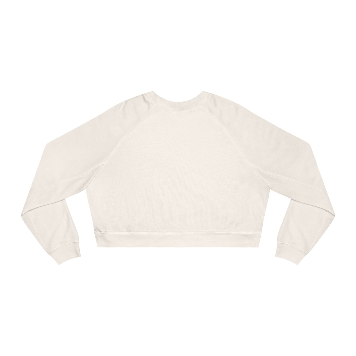 Black and White Checkered Daydream Cropped Fleece Pullover