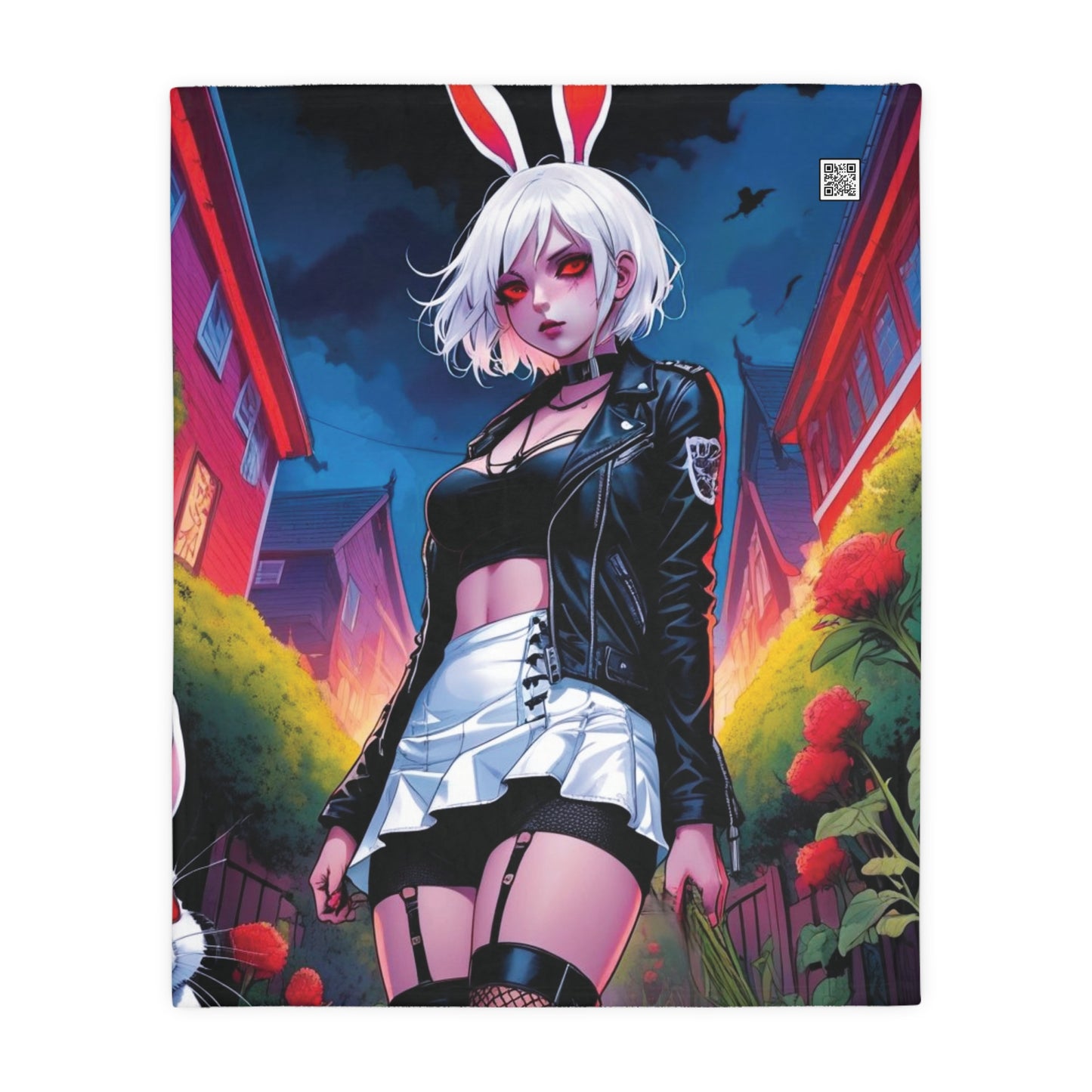 Far Out The Hare - Daydream - Double Sided Print Artwork Microfiber Blanket