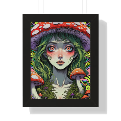 One With Nature - Framed Vertical Poster