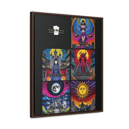 Major Arcana 3 of 4 - Framed Wall Art