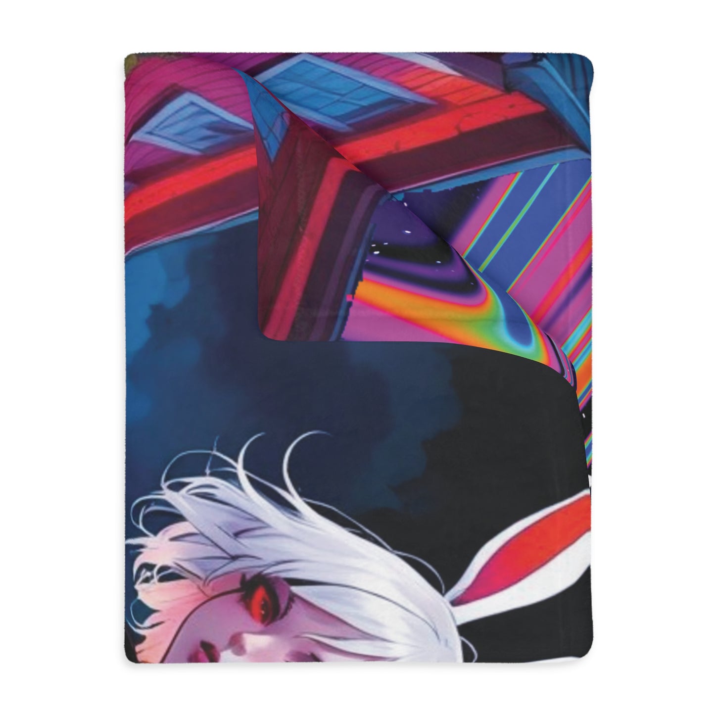 Far Out The Hare - Daydream - Double Sided Print Artwork Microfiber Blanket