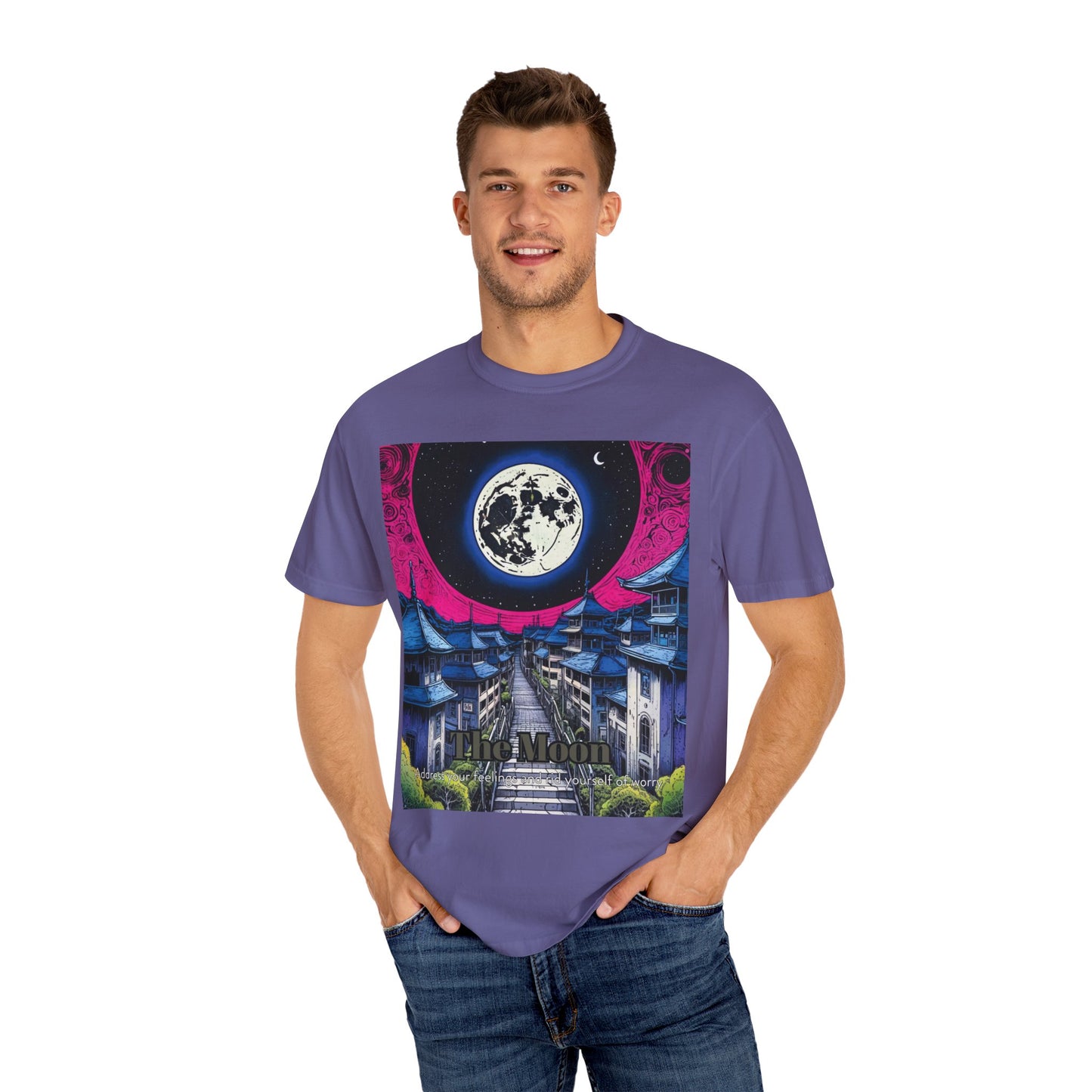The Moon Major Arcana - Poster - Unisex T-shirt