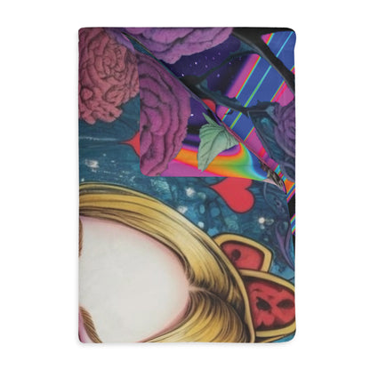 Far Out Alice - Daydream - Double Sided Print Artwork Microfiber Blanket