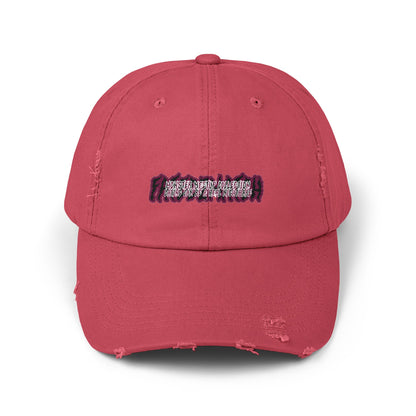 Monster Meetup Hat - Unisex Distressed Cap