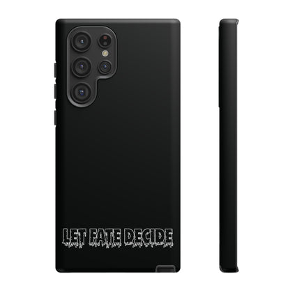 Let Fate Decide Black Case - Tough Cases