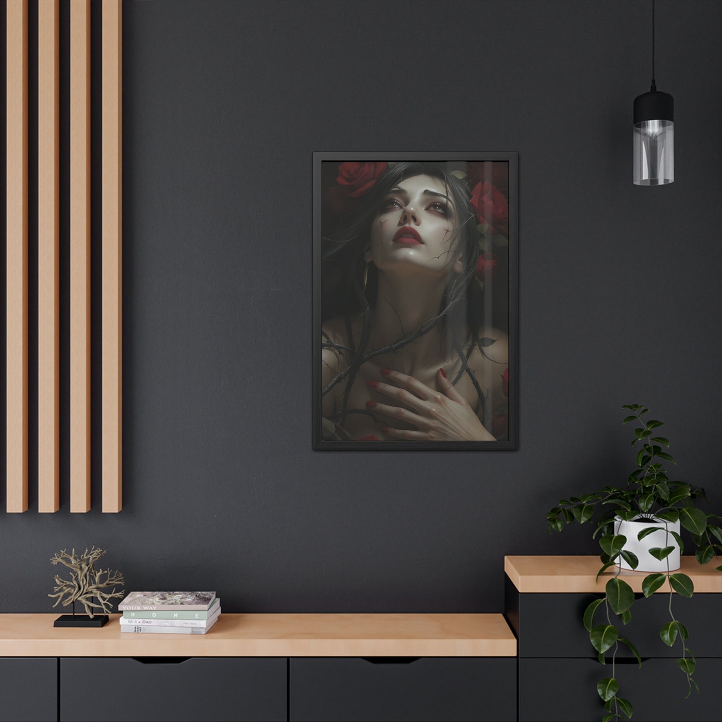 Contrast - Ephemeral Love Framed Poster - Fated Art Print