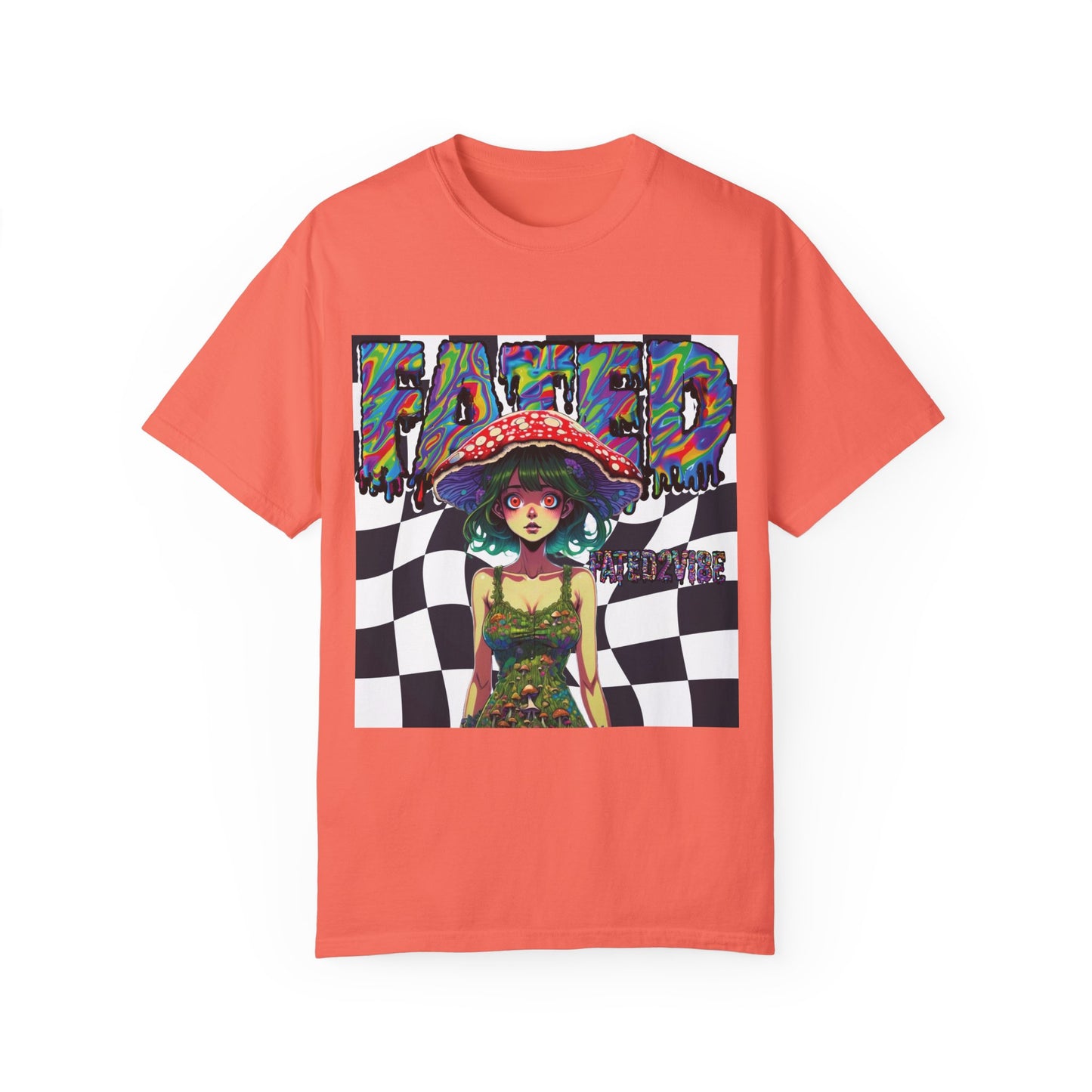 Fated2VIBE Checkered Print - Unisex T-shirt