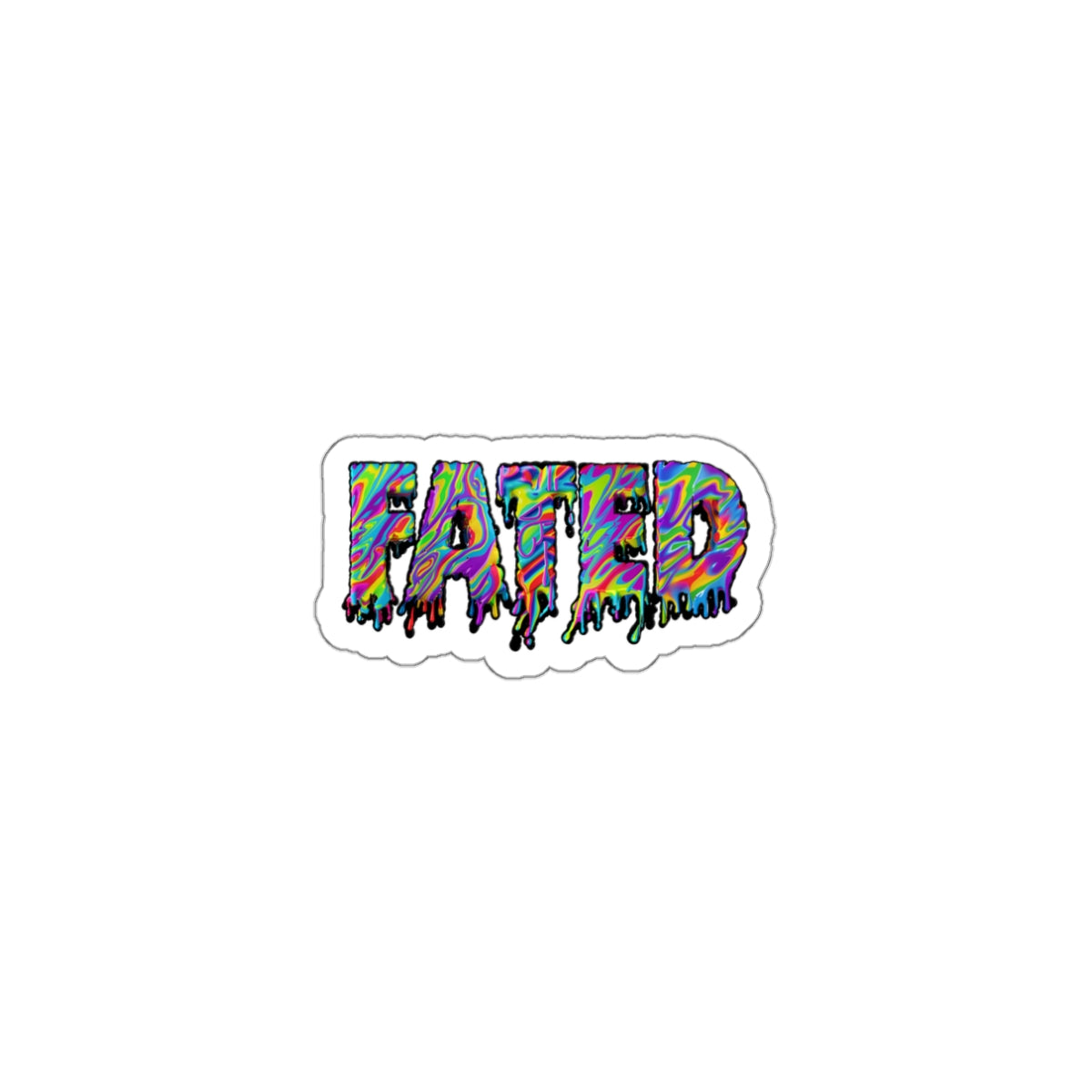 Fated Acid Die-Cut Stickers