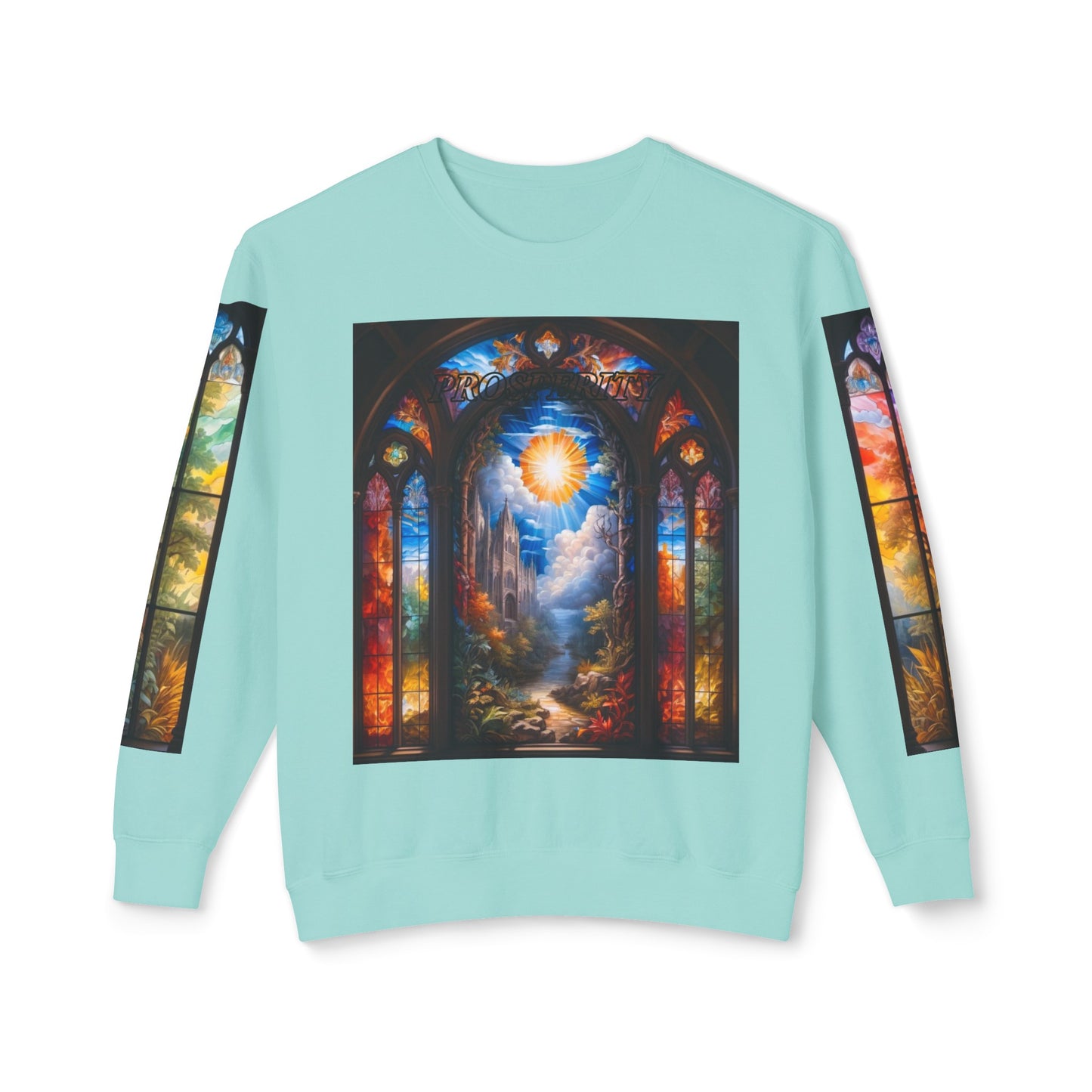 Prosperity - Divine Tragedy - Unisex Lightweight Crewneck Sweatshirt