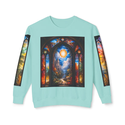 Prosperity - Divine Tragedy - Unisex Lightweight Crewneck Sweatshirt
