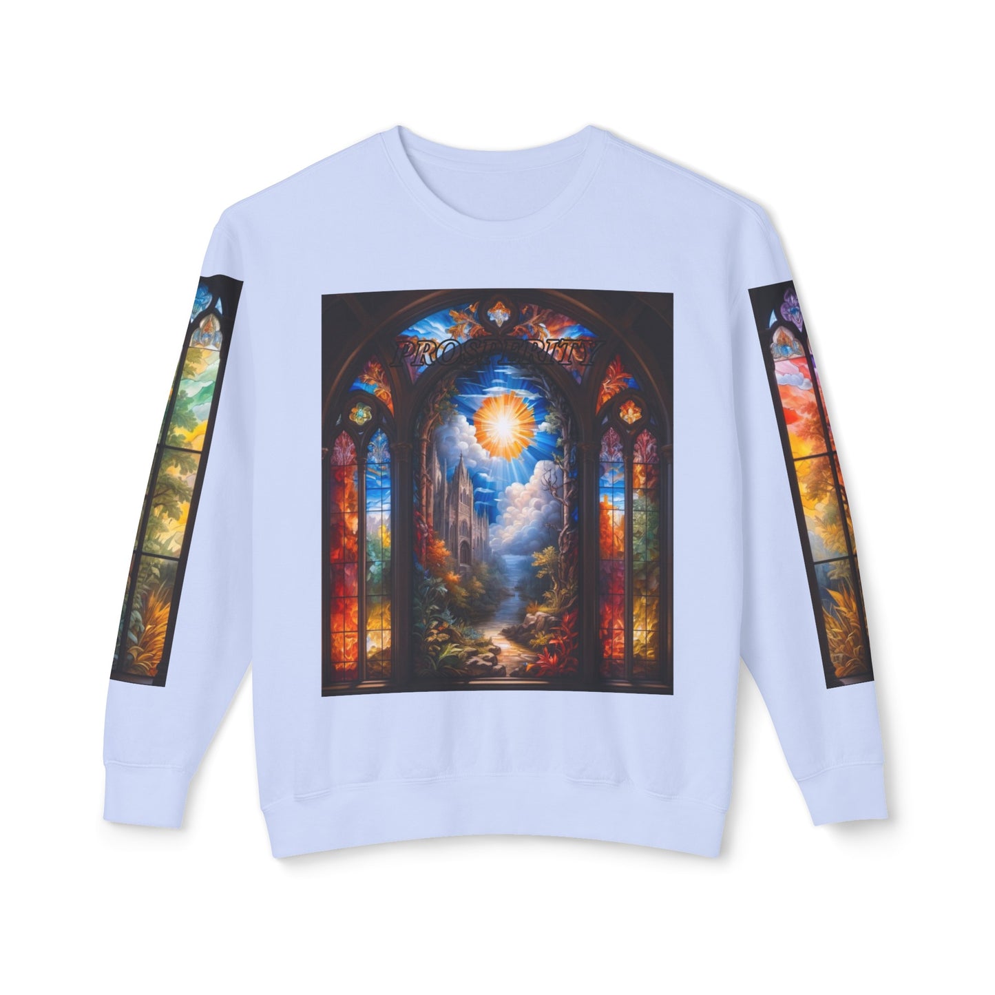 Prosperity - Divine Tragedy - Unisex Lightweight Crewneck Sweatshirt