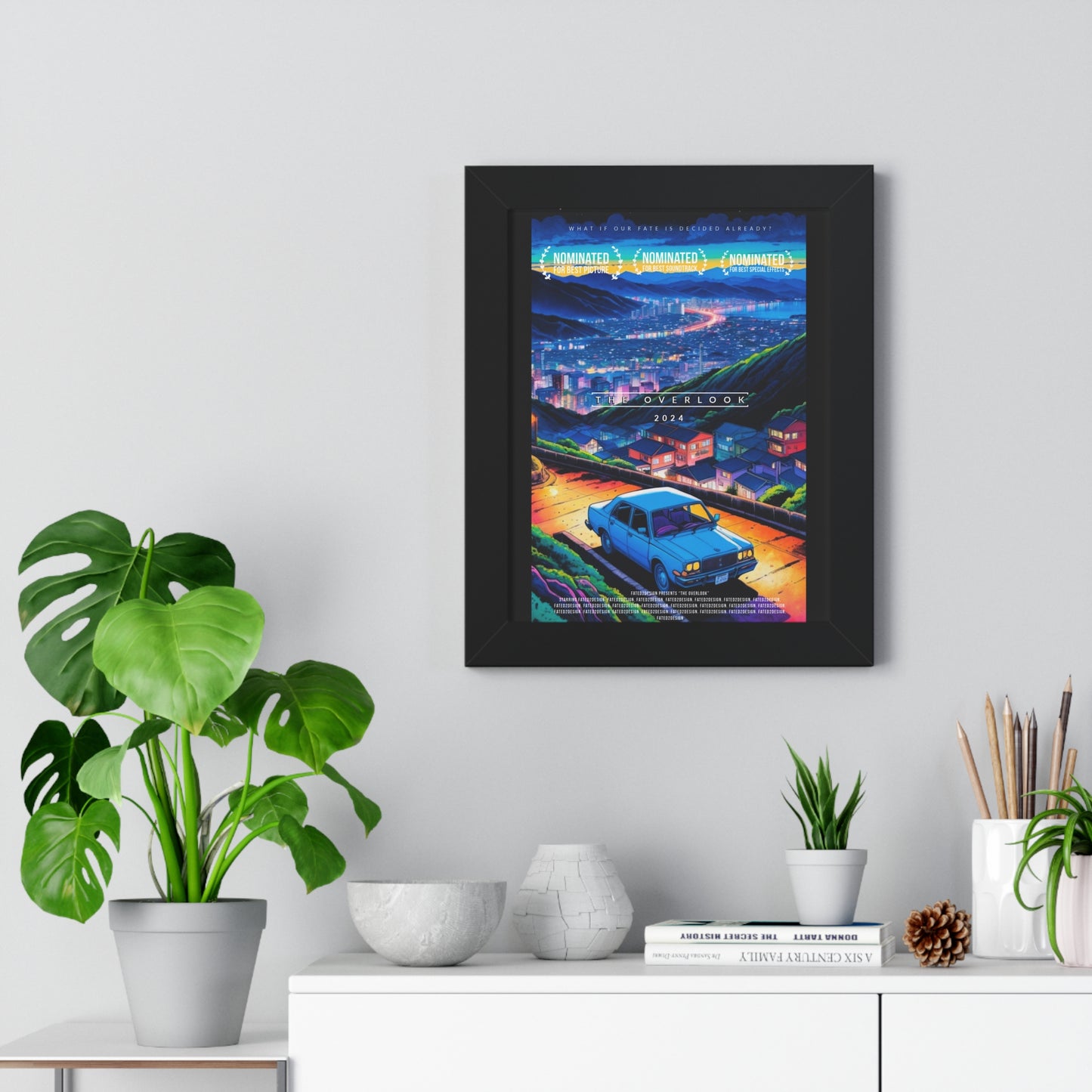 The Overlook What If Framed Vertical Poster