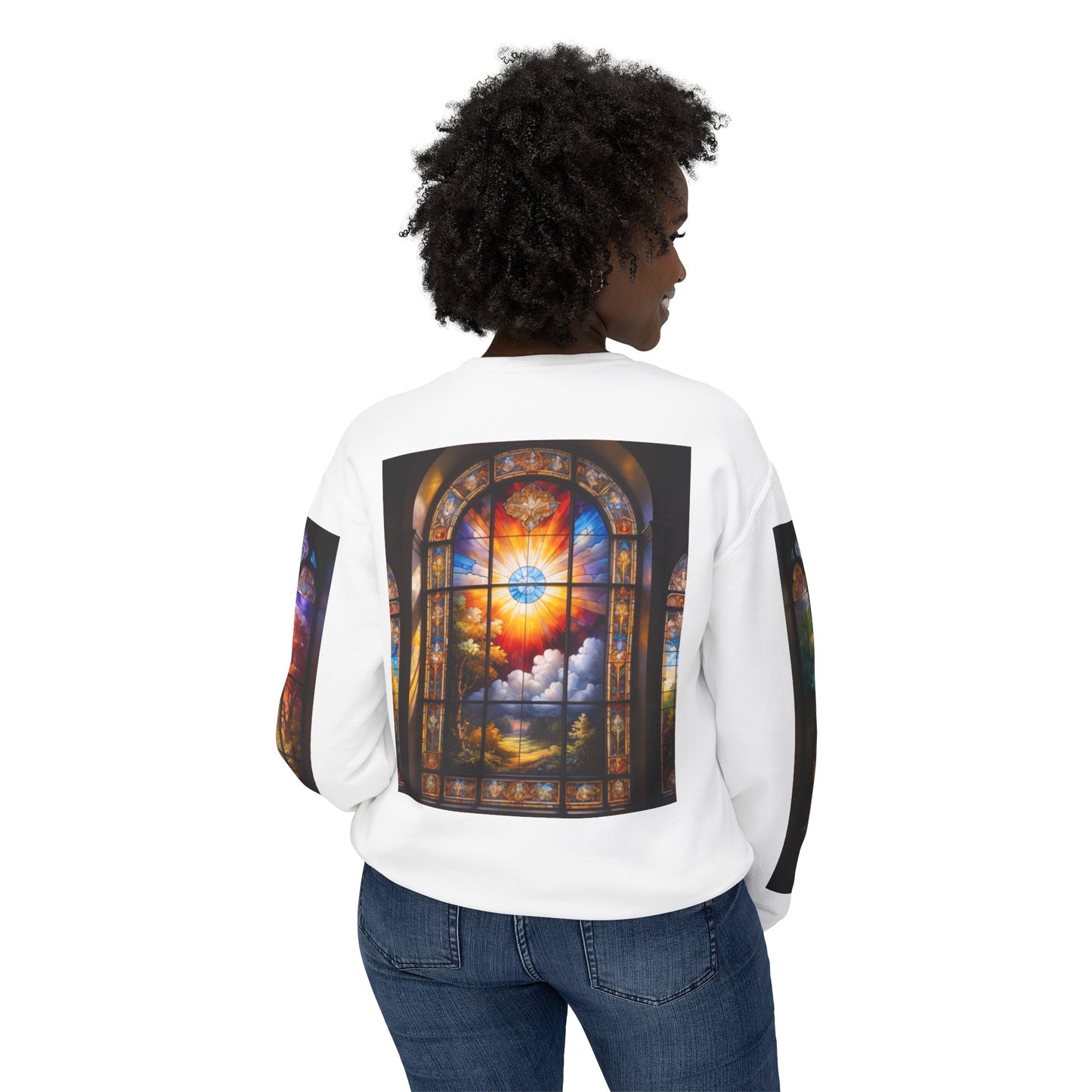 Prosperity - Divine Tragedy - Unisex Lightweight Crewneck Sweatshirt