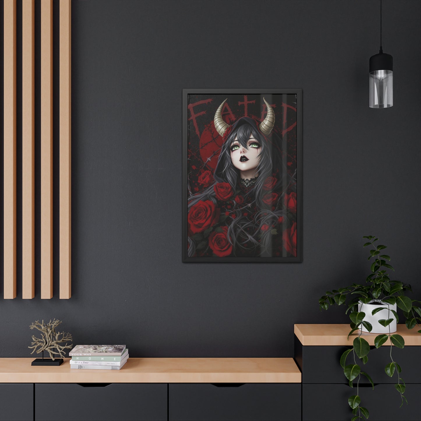 Thorns - Ephemeral Love Framed Poster - Fated Art Print