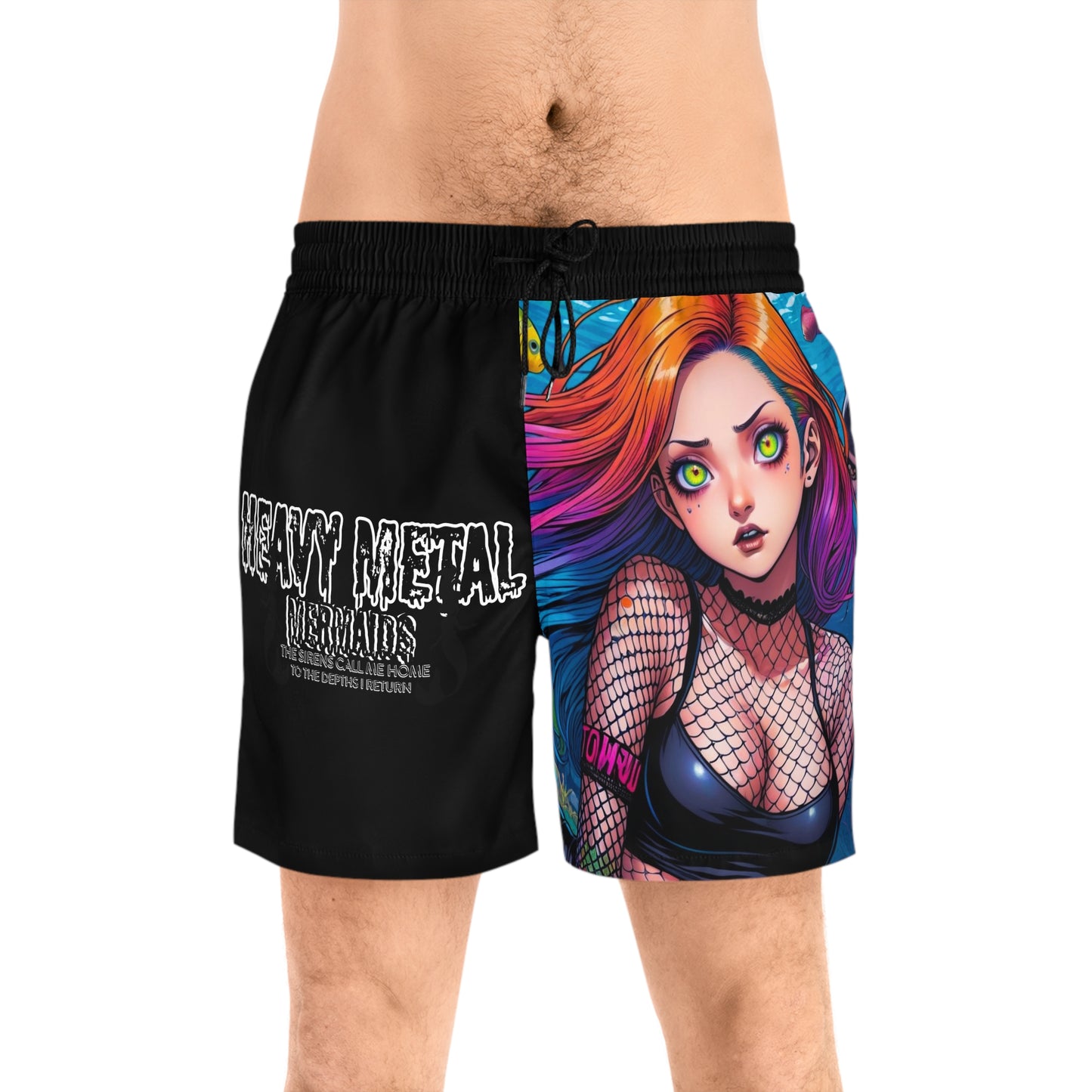 The Siren - Men's Mid-Length Swim Shorts
