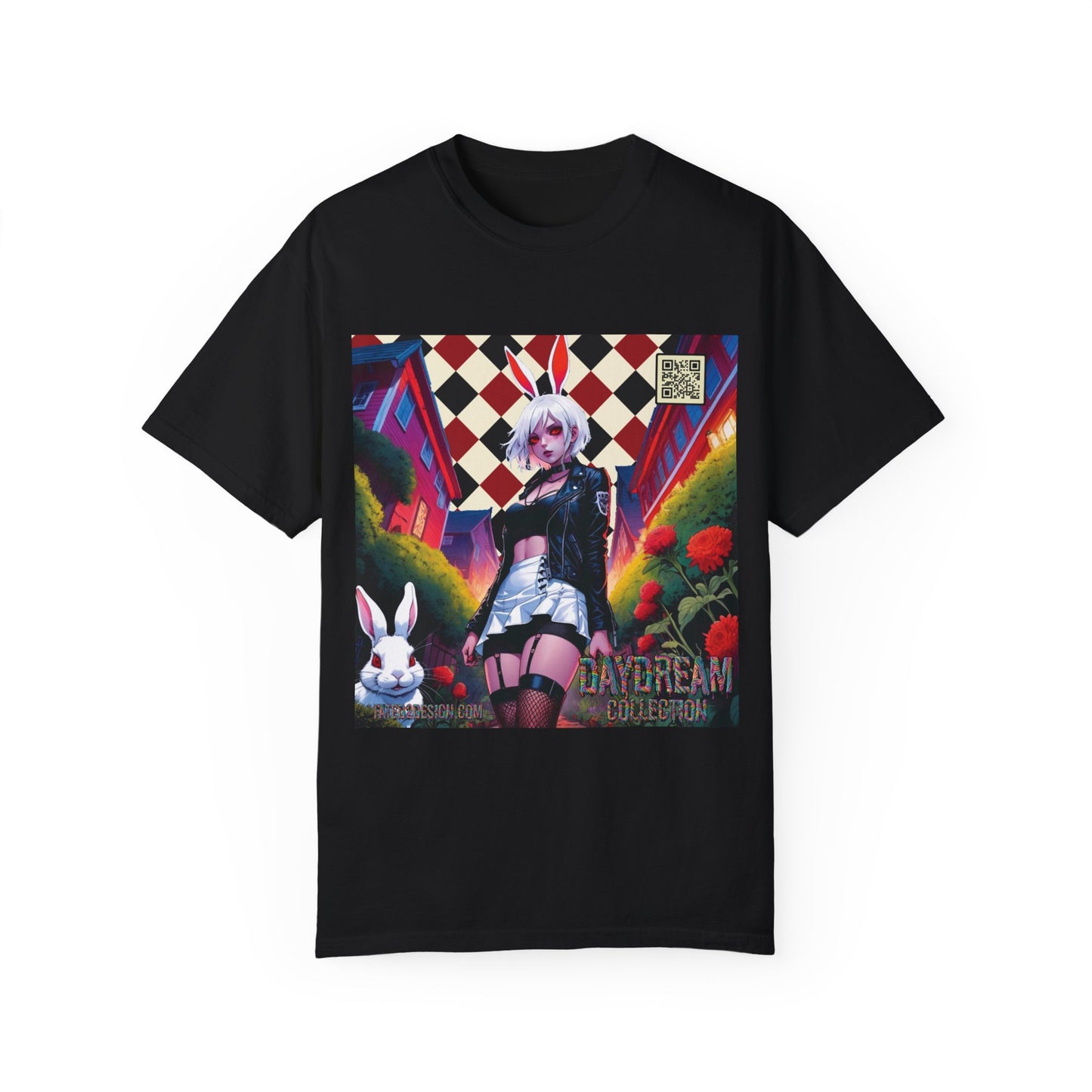 Black and Red V2 Checkered The Daydream Collection - Unisex T-shirt