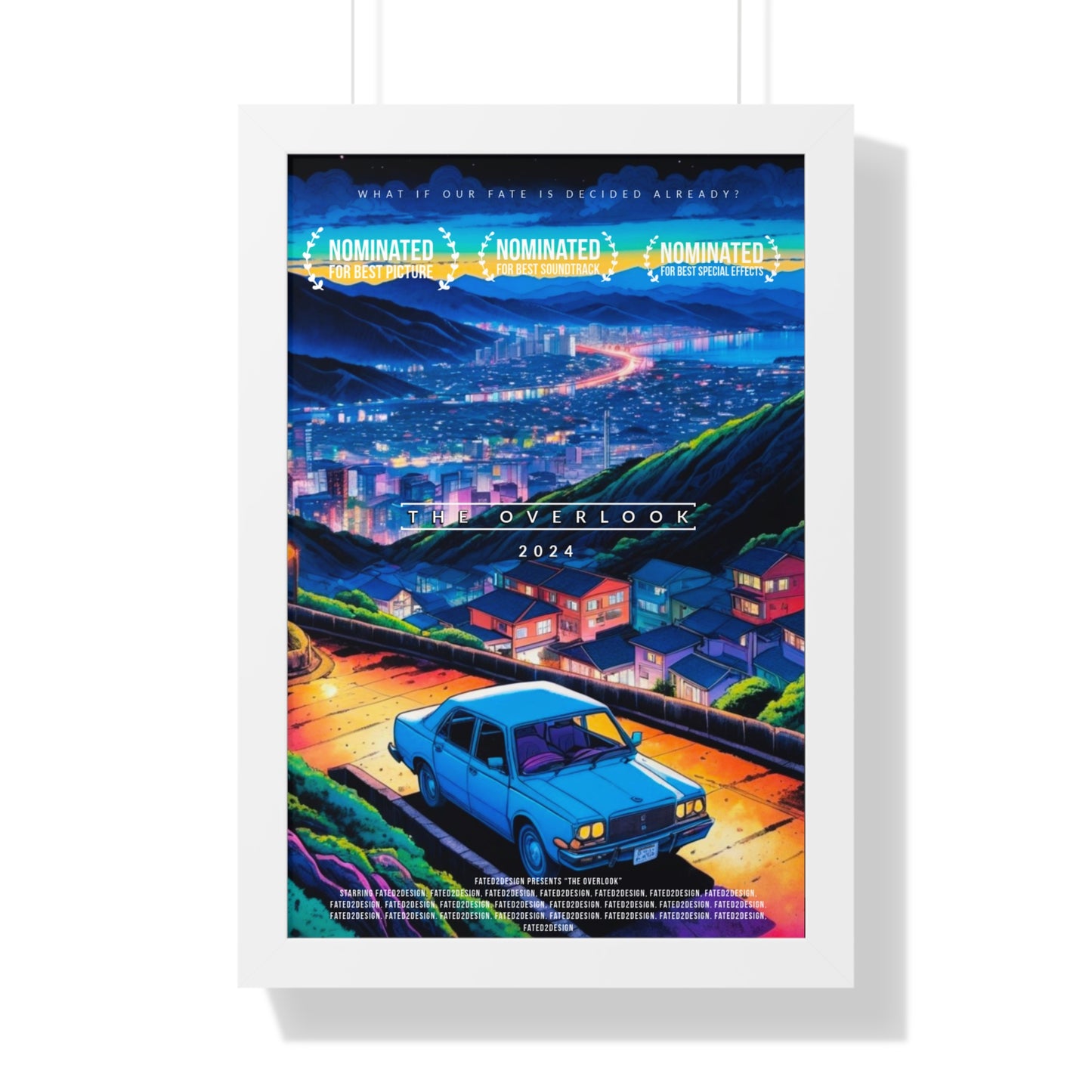 The Overlook What If Framed Vertical Poster