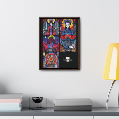 Major Arcana 2 of 4 - Framed Wall Art