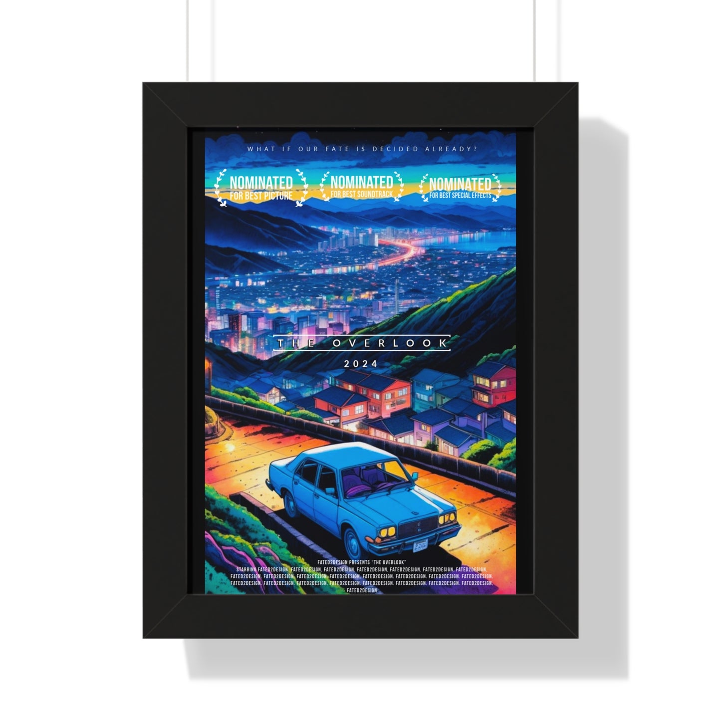 The Overlook What If Framed Vertical Poster