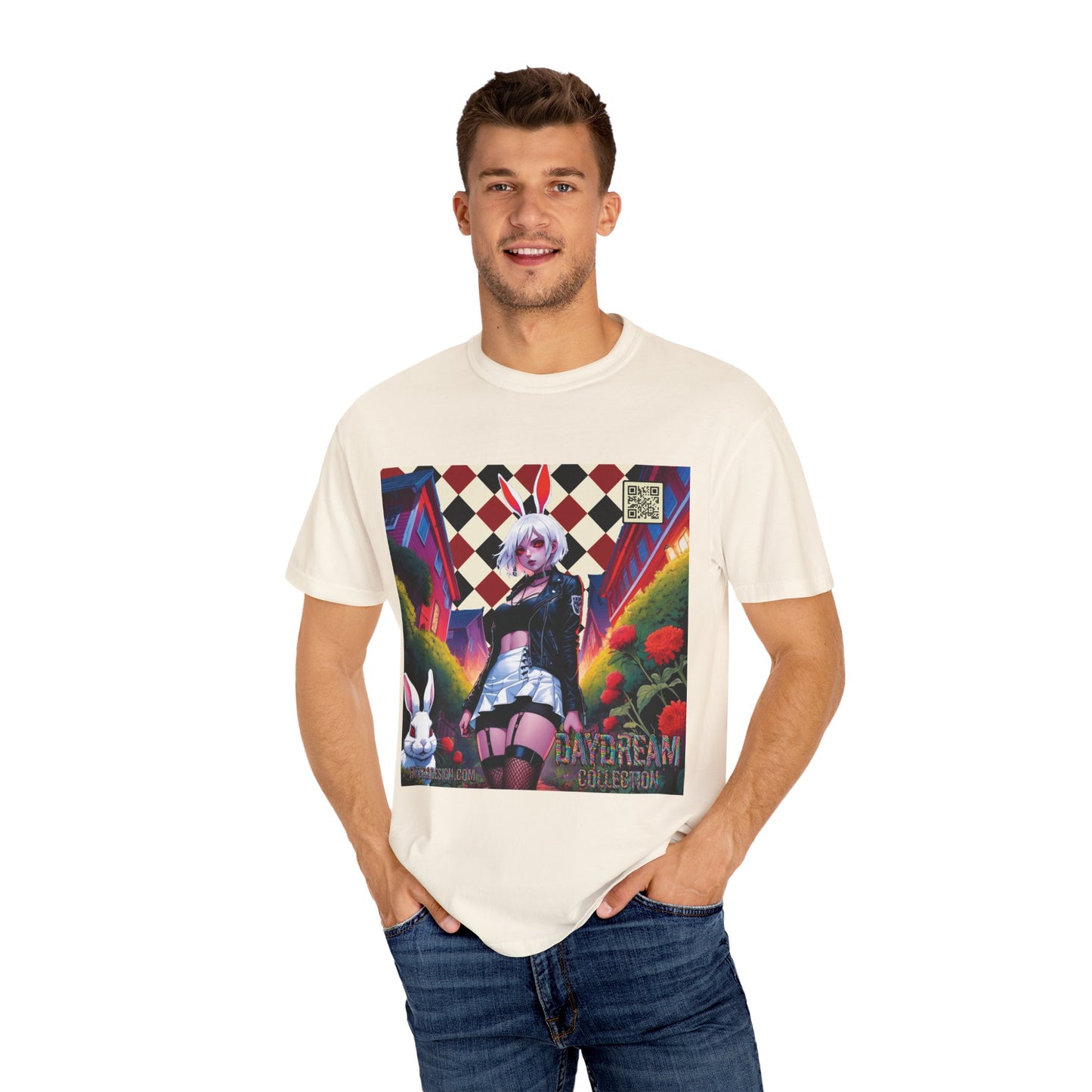 Black and Red V2 Checkered The Daydream Collection - Unisex T-shirt
