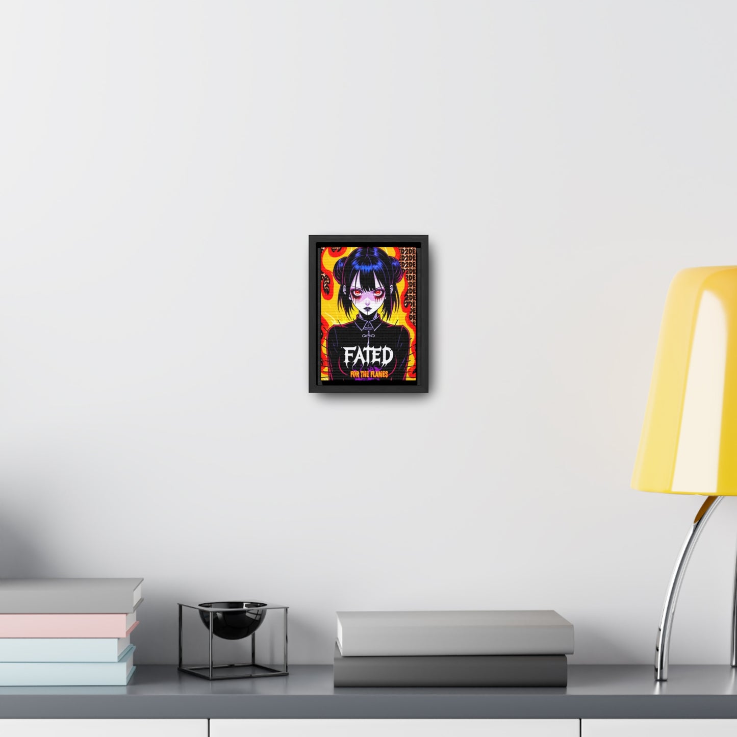 Fated For The Flames Framed Wall Art