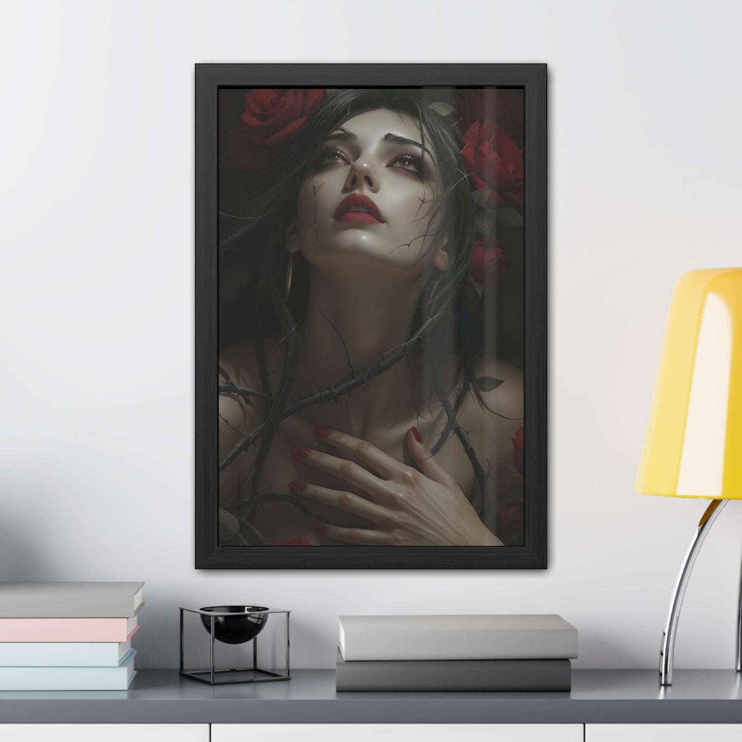 Contrast - Ephemeral Love Framed Poster - Fated Art Print