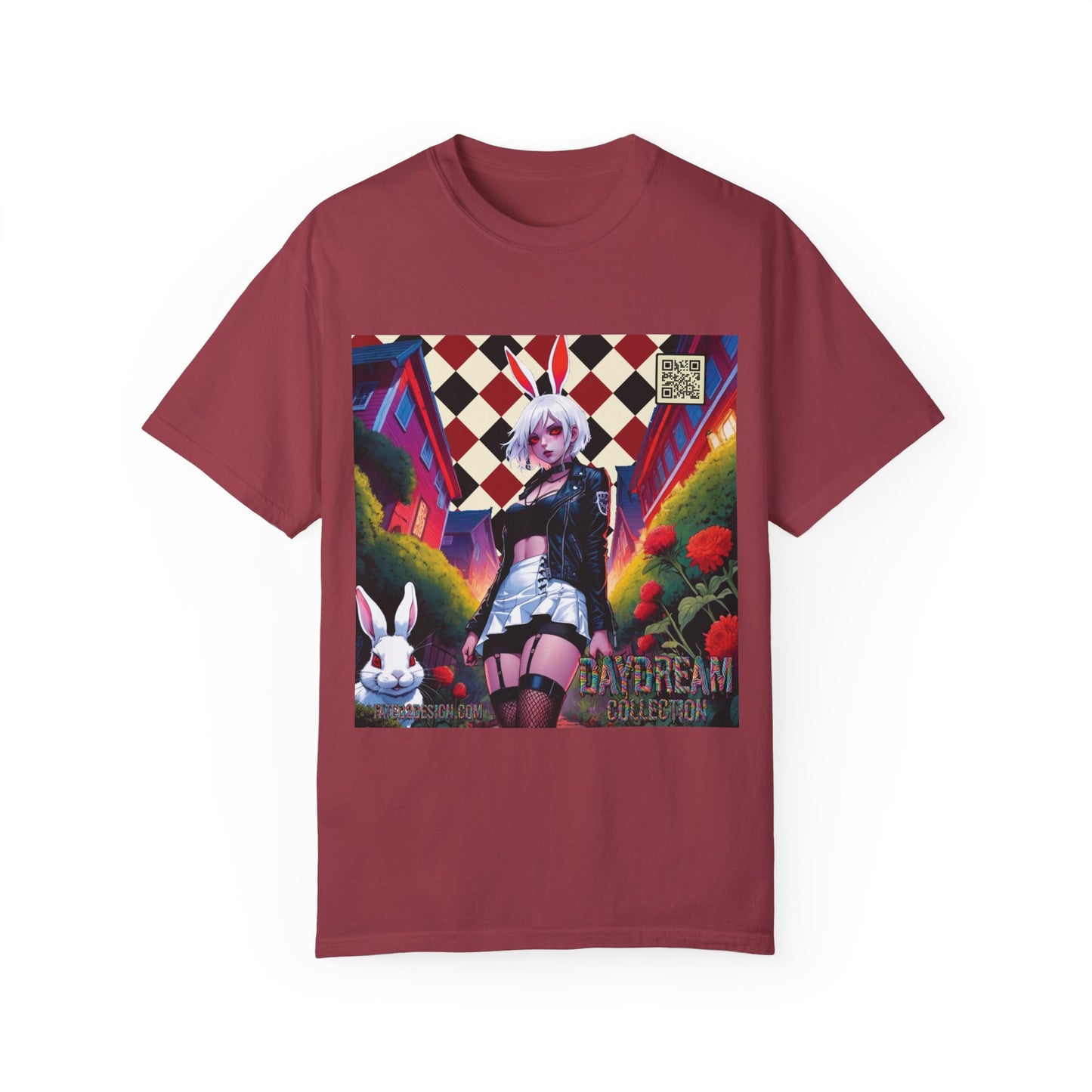 Black and Red V2 Checkered The Daydream Collection - Unisex T-shirt