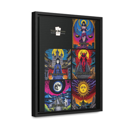 Major Arcana 3 of 4 - Framed Wall Art