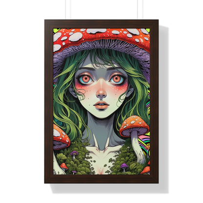 One With Nature - Framed Vertical Poster