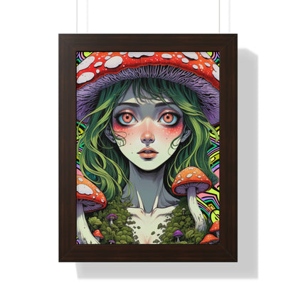 One With Nature - Framed Vertical Poster