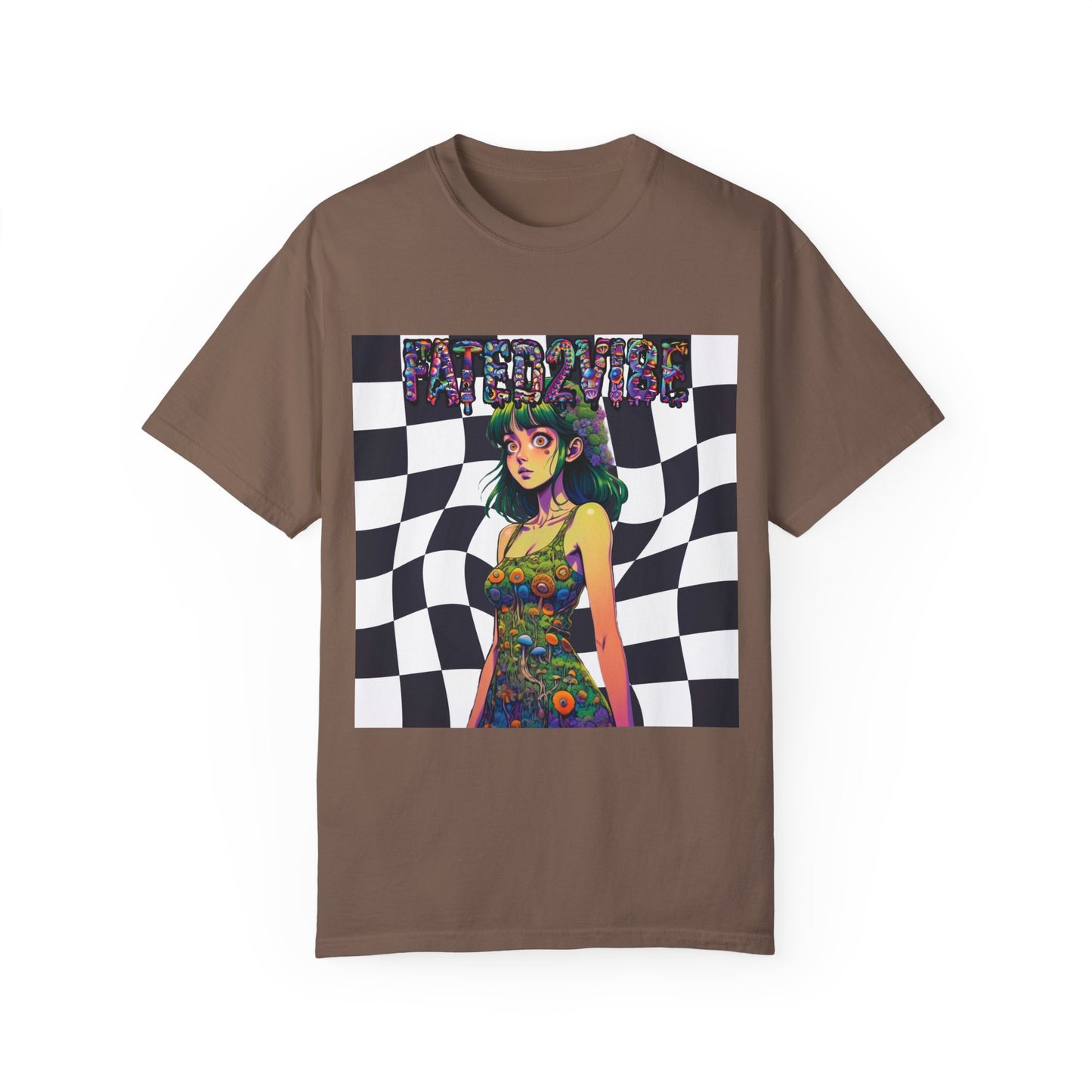 Fated2VIBE Checkered Print V2 - Unisex T-shirt