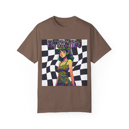 Fated2VIBE Checkered Print V2 - Unisex T-shirt