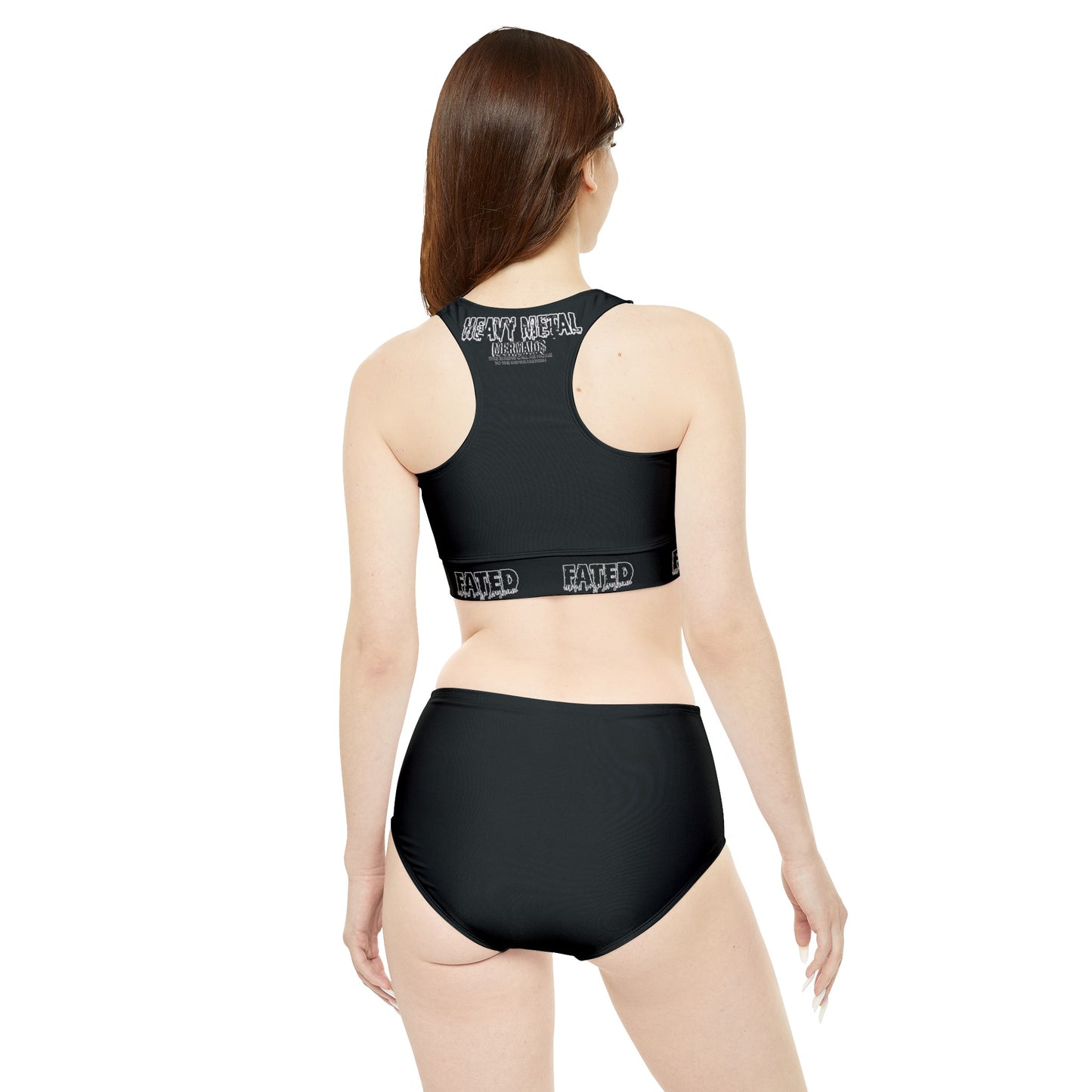 Metal Mermaids V3 - Sporty Bikini Set