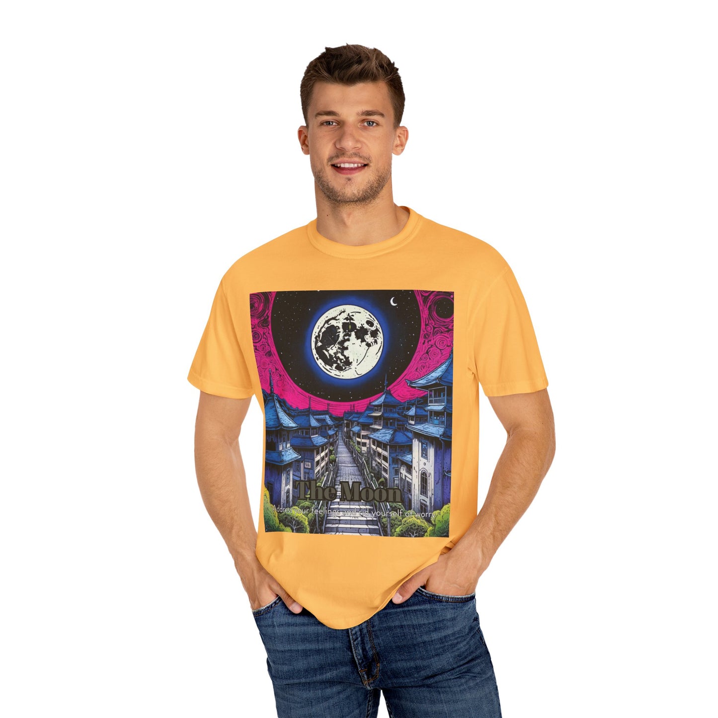 The Moon Major Arcana - Poster - Unisex T-shirt