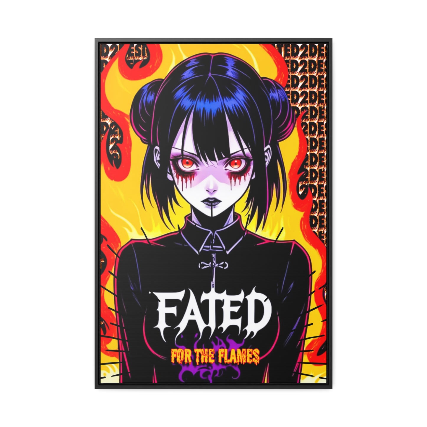 Fated For The Flames Framed Wall Art