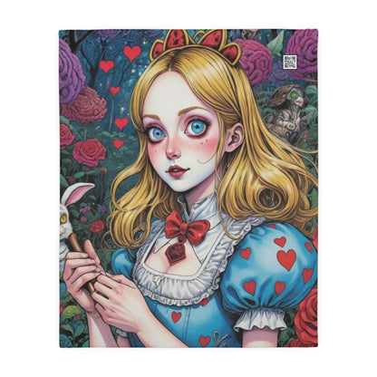 Far Out Alice - Daydream - Double Sided Print Artwork Microfiber Blanket