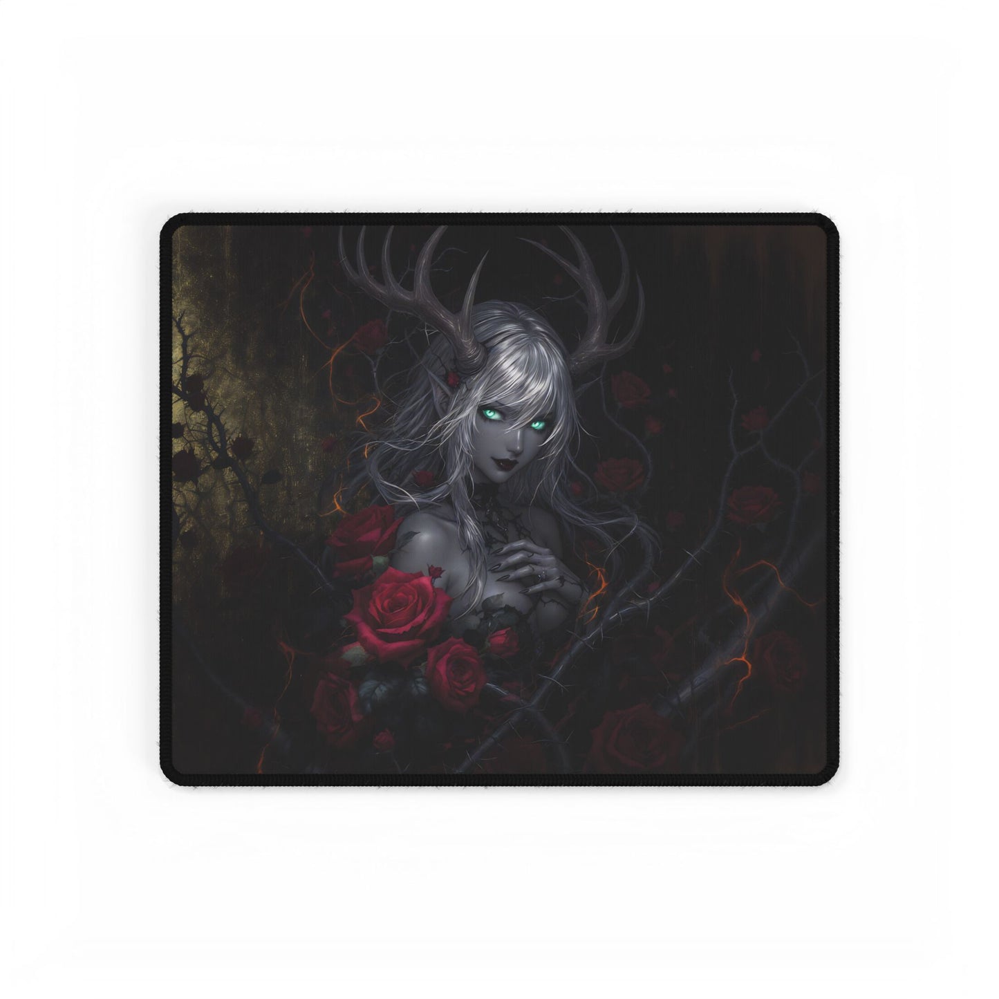 Silver - Ephemeral Love - Desk Mat