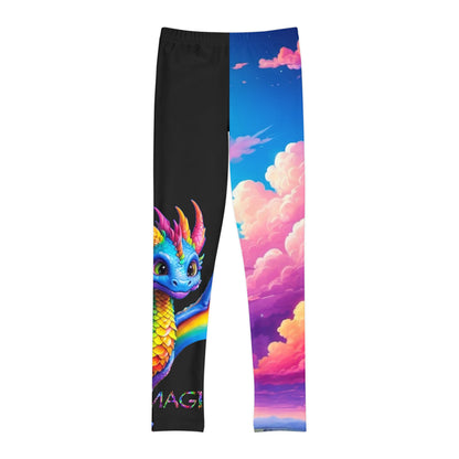 The Nova Dragon V2 Split - Fate and Magic - Youth Full-Length Leggings