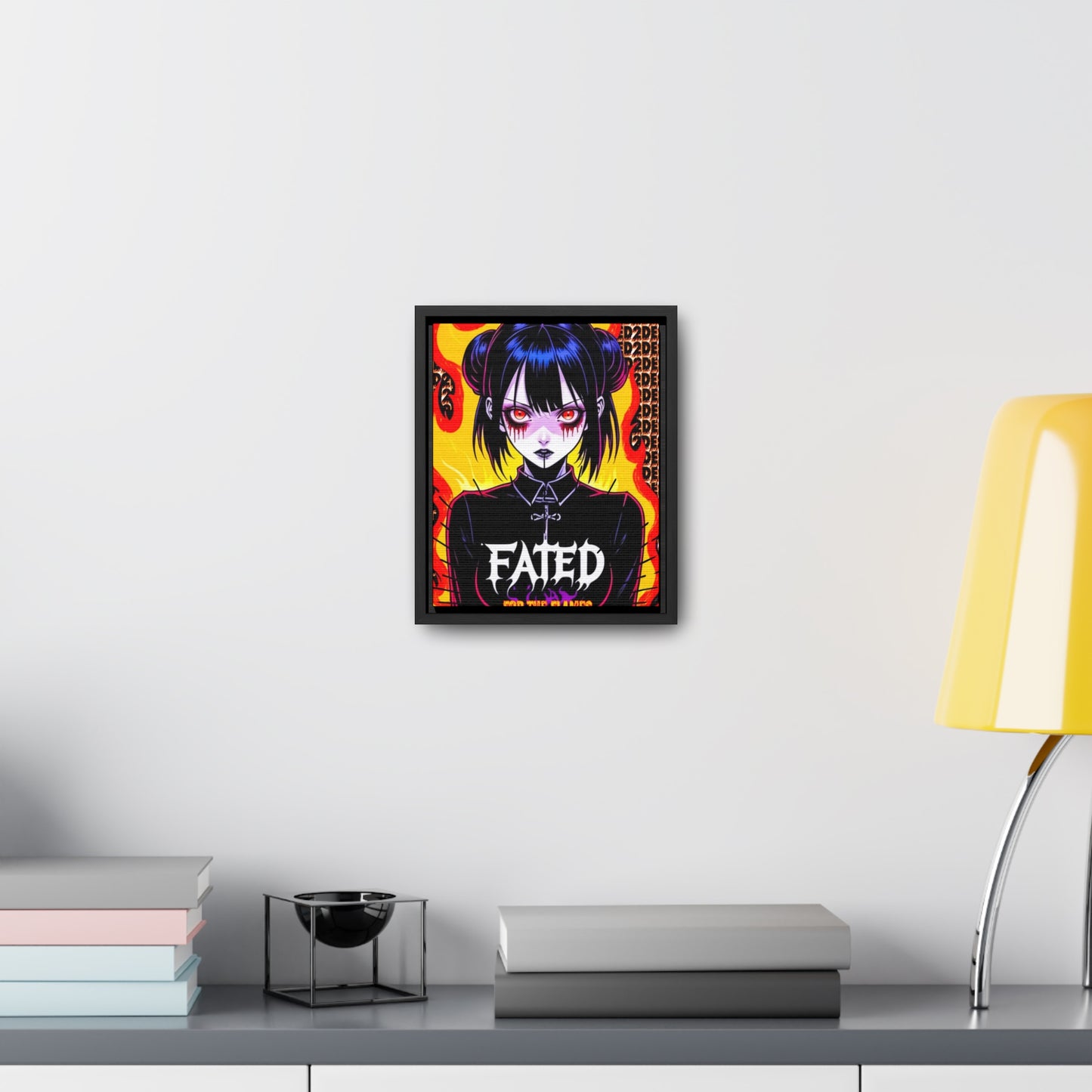 Fated For The Flames Framed Wall Art